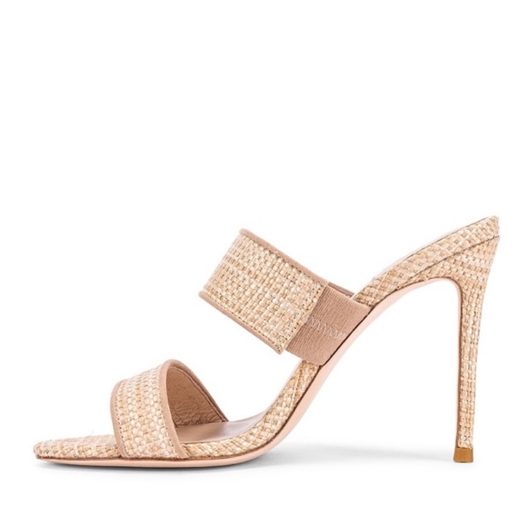 House of Harlow 1969 Revolve Lane Heel in Natural Beige Heels - Picture 2 of 4